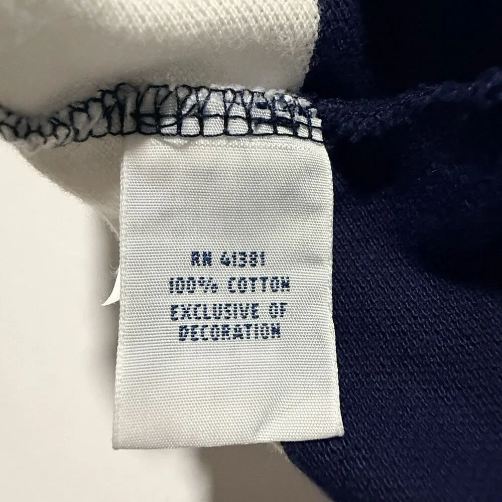 Polo Ralph Lauren Big Pony USA Flag Rugby Shirt Men’s XXL Custom Fit Blue White